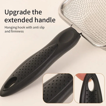 Cat Litter Shovel Stainless Steel Reptile Sand Substrate Shovel Clean Up Feces Fine Mesh Sifter For Bedding Cat Litter Scoop