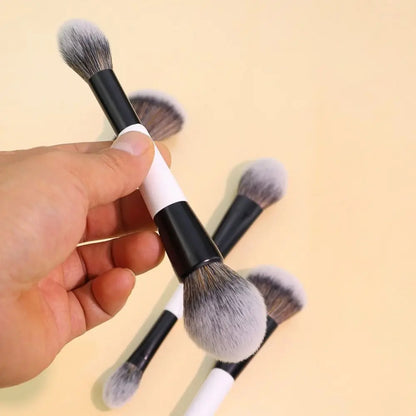 Dual-Ended F4 Contour Face Brush Multi-purpose High Coverage Eyeshadow Concealer Brushes Cosmetic Beauty Makeup Brushes