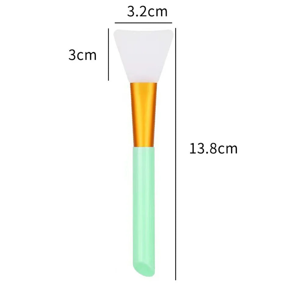 1/4/5/6-pack advanced silicone facial mask brush - mild and soft, suitable for all skin types, formaldehyde free