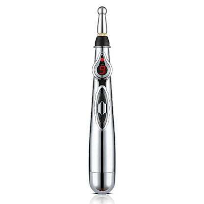 Electronic Acupuncture Pen Relief Pain Massage Point Meridian Energy Meridian Acupuncture Acup Plastic Material Without Battery