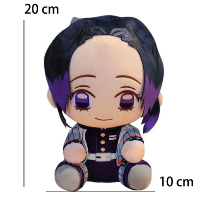 @20cm Hot Japan  Slayer Plush Dolls Lovely Anime Kimetsu No Yaiba Kamado Tanjirou Nezuko Zenitsu Kyoujurou Toys Kids Gifts