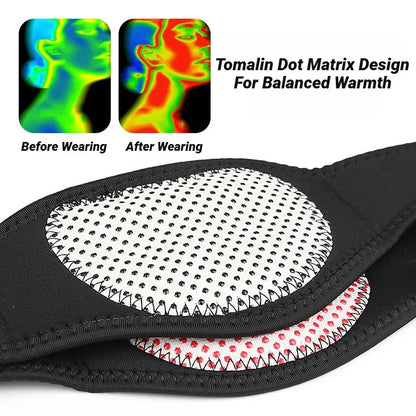 1Pcs One Piece Tourmaline Self-Heating Pads Magnet Cervical Neck Care Collar Far Infrared Relaxation Magnetic Neckband Self-Heat