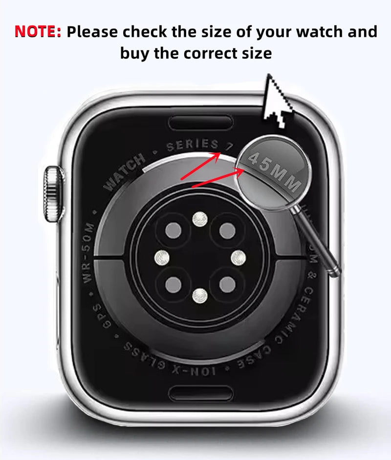 Glass+Cover For Apple Watch case 11 10 9 8 7 6 SE 5 Accessorie Screen Protector iwatch series 46mm 42mm 49mm 44mm 40mm 41mm 45mm