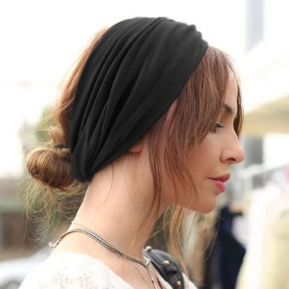 Loose Sports Headband for Women, Yoga Elastic Headband for Running, Tied Headband for Sports Hair Accessories