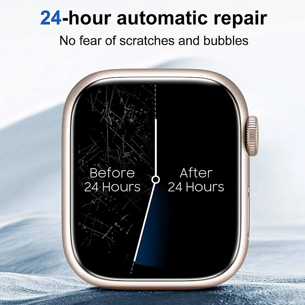5Pcs/lot Hydrogel Film Screen Protector for Apple Watch Series 9/8/7/6/5/4 41mm 44mm 45mm TPU Clear HD Protective For iwatch