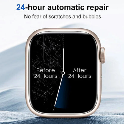 5Pcs/lot Hydrogel Film Screen Protector for Apple Watch Series 9/8/7/6/5/4 41mm 44mm 45mm TPU Clear HD Protective For iwatch
