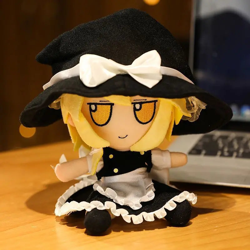 20cm Touhou Project Hakurei Reimu Kirisame Cirno Fumo Flandre Scarlet Anime Peripheral Plush Toys Touhou Kid Birthday Gifts