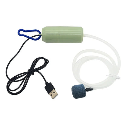 Aquarium USB Air Pump Fish Tank Air Compressor Aquarium Portable Mini Oxygenator Oxygen Aerator Aquarium Accessories 5V