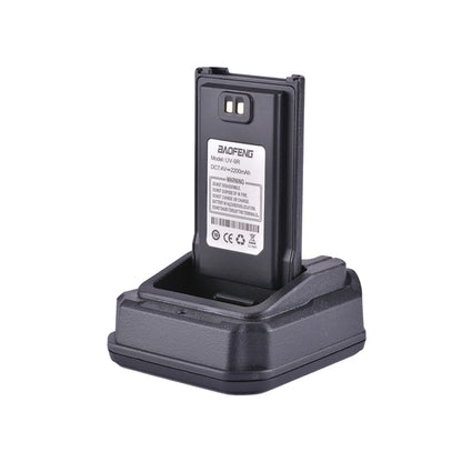 100% Original Baofeng UV-9R Walkie Talkie USB Adapter Desktop Charger BF-9700 UV9R PLUS Two Way Radio Li-ion Battery Accessories