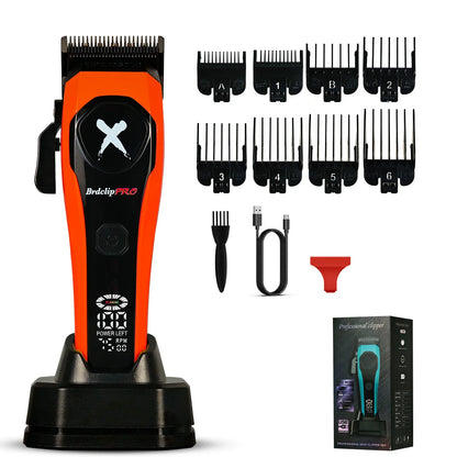 BRDCLIP Hair Clippers Rechargeable Clippers Barber Adjustable Hair Cut Machine Cordless LED Display Clippers Set BRD-619 BRD-339