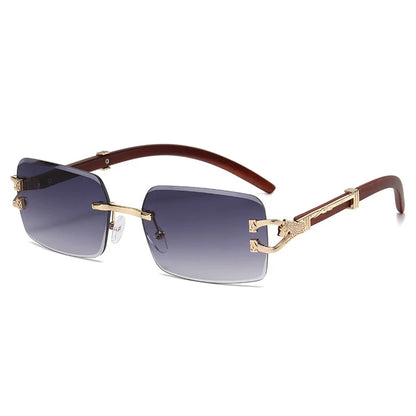 Women's Anti-UV Fashion Sunglasses Unisex Metal Luxury Brand Travel Vacation Outdoor Sports Cycling Driving Men Sun Glasses