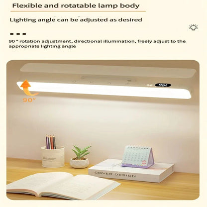 Smart Touch Table Lamp Magnetic Desk Lamp Bulit-in 2000mAh Battery for Reading Cabinet Mirror Bedside Rechargeable Night Lights