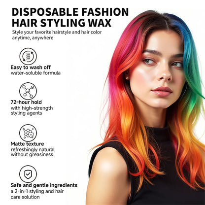 13 colors Halloween Hair Colour Wax 50g/120g DIY Temporary Dye Hair Mud Wax Hair Colour Cream For Daily Party Cosplay Men&Women