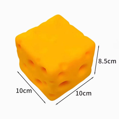 Simulate Cheese Squeeze Toy Slow Rebound Pinching Office Decompression Slow Rebound Cheese Pinching Ornament Relax Decompress