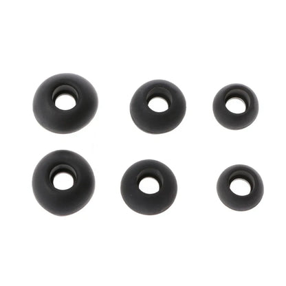 12 Pairs(S/M/L) Soft Clear Silicone Replacement Eartips Earbuds Cushions Ear pads Covers For Earphone Headphone