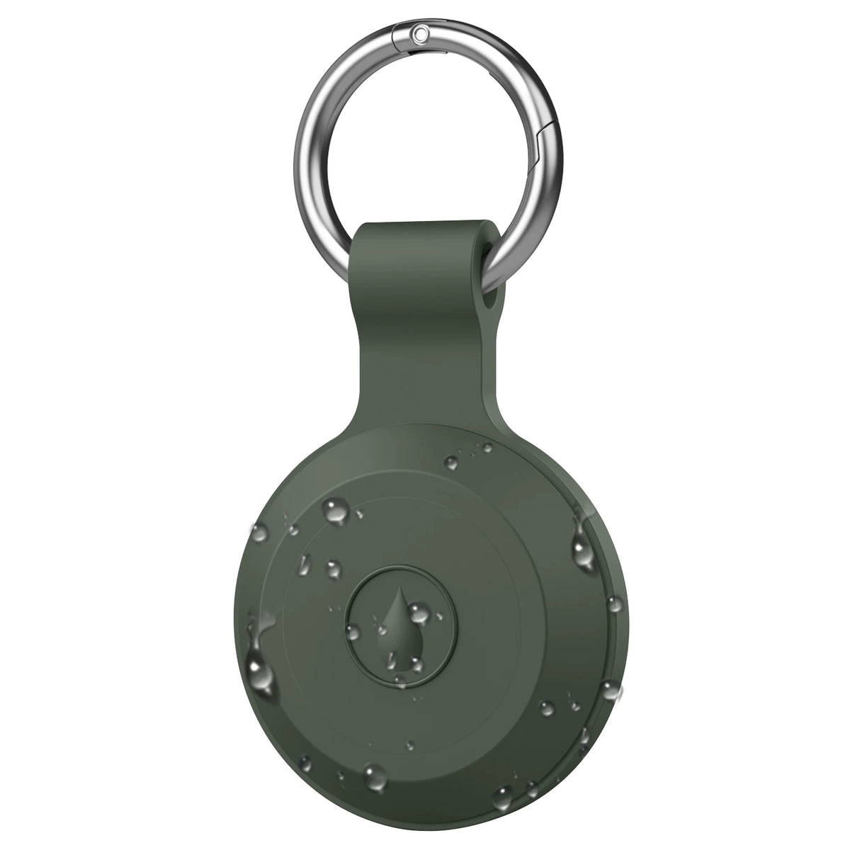 Silicone Case For Apple Airtag Cover 360° Waterproof Dog Cat Collar GPS Finder Protective Cases For Apple Air Tag Shell Keychain