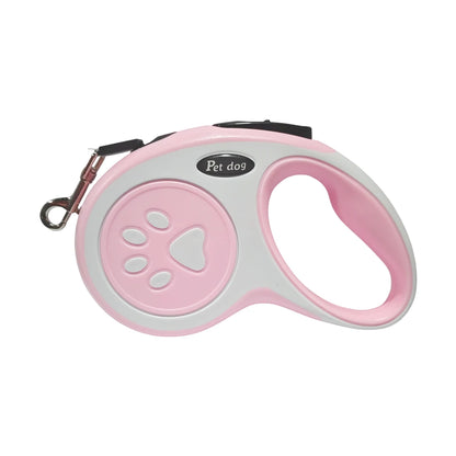 3m 5m Nylon Pet Dog Leash Automatic Retractable Extending Rope Puppy Walking Running Traction Roulette For Small Big Dogs Cats