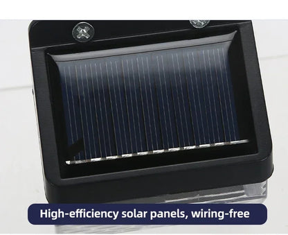 6/30 LED Solar Light PIR Motion Sensor Wall Light Outdoor Solar Lamp Waterproof Solar Powered Sunlight Street Lamp Garden Decor