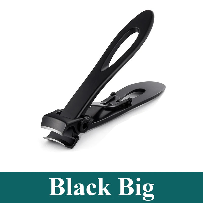High-quality Wide Jaw l Nail Clippers Cutter Trimmer Manicure Scissors Thick Hard Toenail Fingernail Pedicure Tools