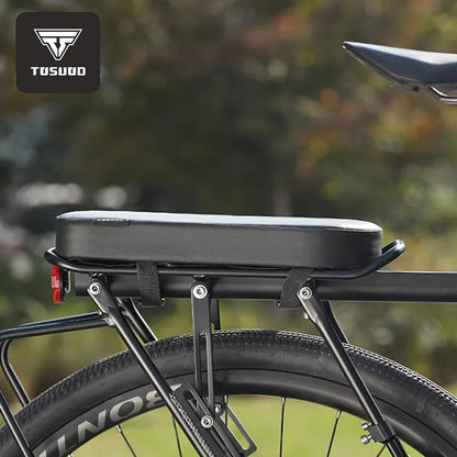 TOSUOD Bicycle Backseat Cushion Soft Comfortable Bike Seat For Men & Women Easy Installation Detachable Bicycle Parts