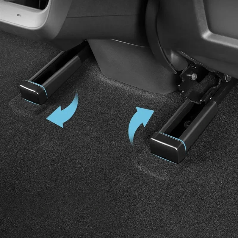 CHTNBO 4pcs Seat Rail Cover Protector For Tesla Model 3 Y Juniper Accessories 2026 -2021 Rear End Pieces Backseat Slide