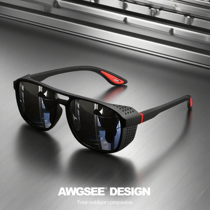 Professional Sports Sunglasses - Polarized Windproof UV400 for Cycling Running Outdoor Enthusiasts UV400