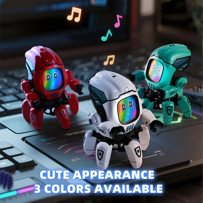 Electric Dancing Duck Robot Toy Duck Interactive Dancing Music Machine Duck With Flashing Lights Early Educational For Baby Kids