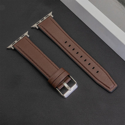 Leather Band Strap for Apple Watch Band Ultra 3 49mm 11 10 9 8 7 46 45 41mm High Quality for IWatch Series 6SE54 44 40mm Correa