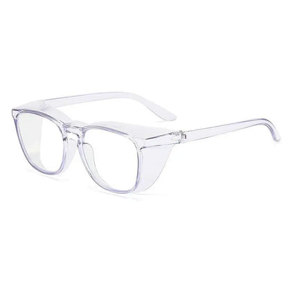 SEAMETAL Anti Blue Light Glasses Lightweight PC Frames Square Clear Lens Glasses Anti Pollen Safety Goggles Eyewear Accessories