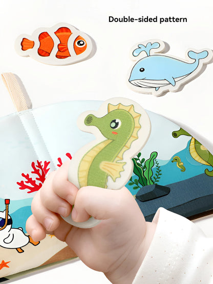 Children's Fabric Books, Book Baby Toys, Educational and Stimulating for Children, Parent-Child Interaction Toys