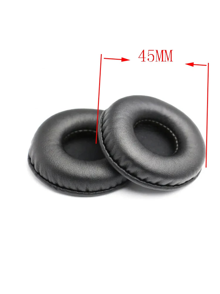 Ear Pads For Headphones Covers Sponge Leather Foam Cushion 40mm 50mm 55mm 60mm 65mm 70mm 75mm 80mm 85mm 90 95 100 105mm 110mm