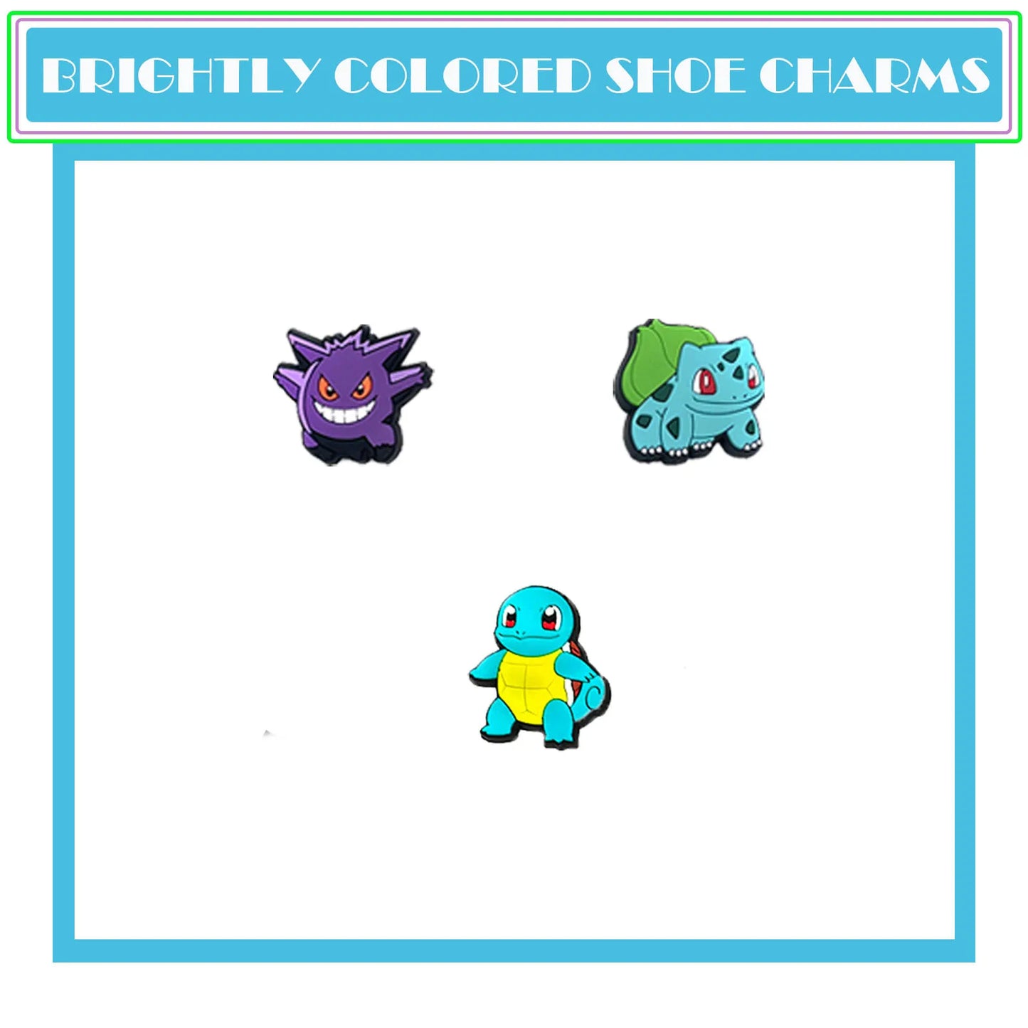 27Pcs Potdemiel Pokémon Series Shoe Charms For DIY Charms Shoe Decoration Accessories Shoe Pins Bubble Slides Sandals