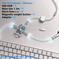 HUB Silvery suit
