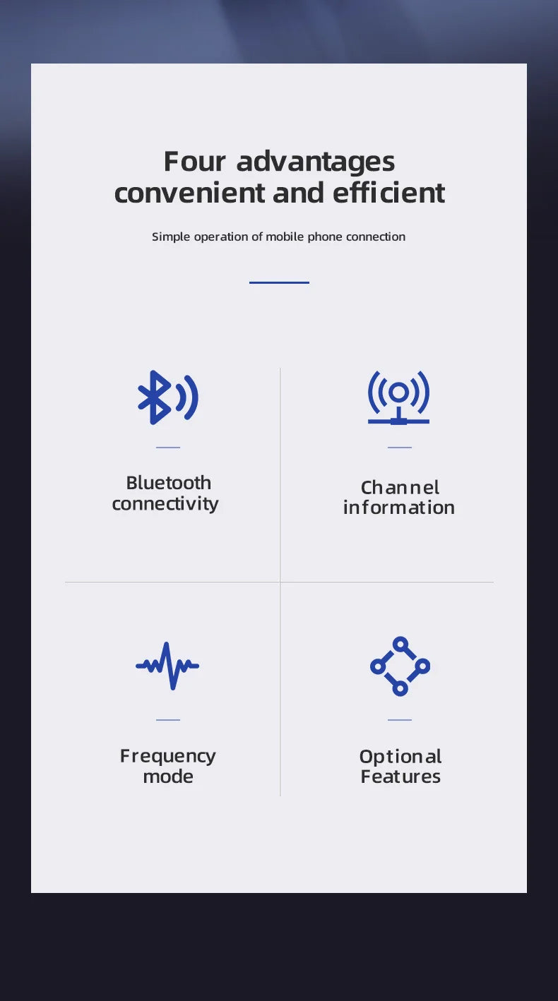 Wireless Bluetooth Walkie Talkie Programmer Adapter for Baofeng UV-5R UV-82 BF-888S UV-5RH Two Way Radio K-Plug App Frequency Wr
