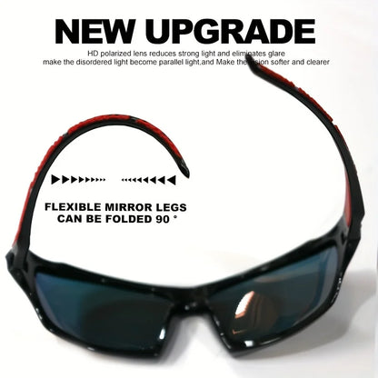 1/3PCS Sports Polarized Sunglasses for Men Lightweight Night Vision Male Shades Cycling Driving Fishing Fashion Mirror Sunglass