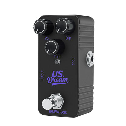 Electric Guitar Effects Pedal Mini Single Type Crunch Distortion Classic Chorus Delay    Digital Delay
