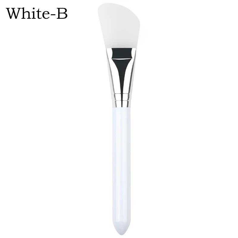 4/1pcs Silicone Face Mask Applicators Soft Head Flexible Face Mask Brushes for Mud Clay Reusable Face Mask Spatula Makeup Tools