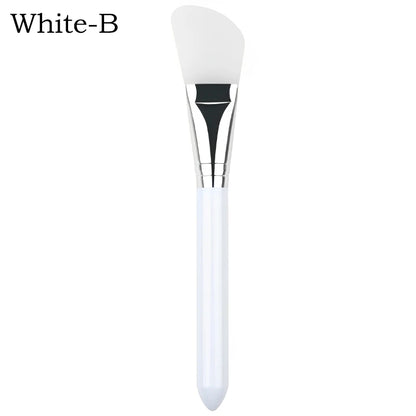 4/1pcs Silicone Face Mask Applicators Soft Head Flexible Face Mask Brushes for Mud Clay Reusable Face Mask Spatula Makeup Tools