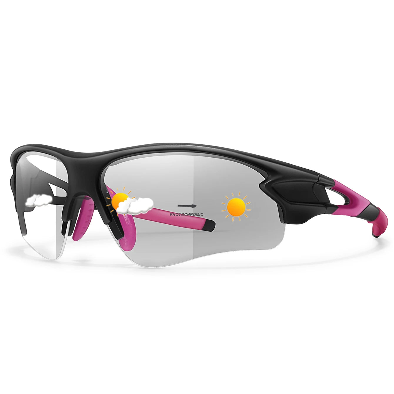 Cycling Photochromic Sunglasses Women Men Outdoor Sports Fishing Running Driving Eyewear Women Fashion Goggles