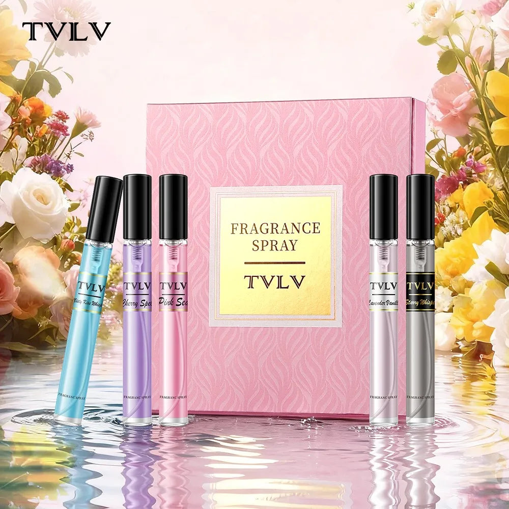 Women’s Luxury Long Lasting Fragrance set Collection with Floral Fruity Vanilla Sweet Scent Valentine's Day gifts