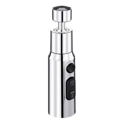 Kitchen Faucet Extender Boosting Splash Prevention 360° Rotable Faucet Three Modes Water Saver Home Extended Shower Spray Filter
