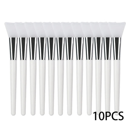 3/4PCS Silicone Face Mask Brush Application Tool Soft Silicone For Facial Mud Clay Mask Reusable Face Mask Spatula Beauty Tools