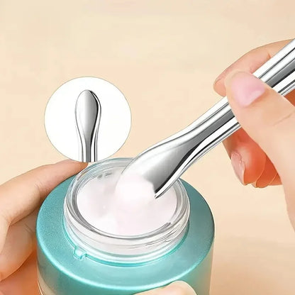 1/4 PCS Silicone Facial Mask Brush Soft Head with Scraper Integrated Dual-use Mud Film Brush DIY Film Adjusting Beauty Tools