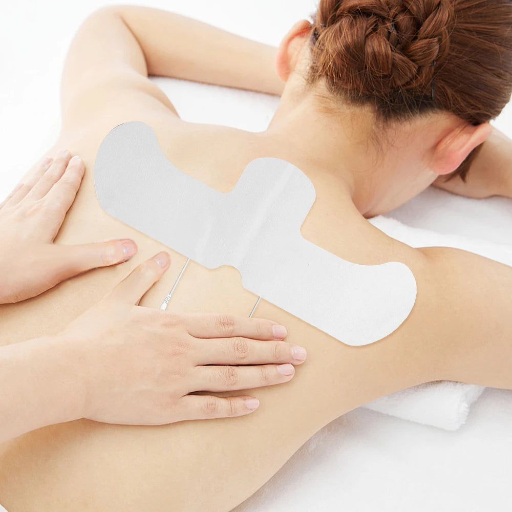 1Pcs EMS Electrode Pads 2 mm Plug 34x13cm for Shoulder Acupuncture Muscle Stimulator Massager TENS Physiotherapy Pad Health Care