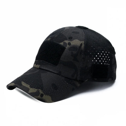 Camouflage Baseball Cap Breathable Sun Protection Hat Outdoor Sports Hunting Hiking Camping Fishing Sun Hats