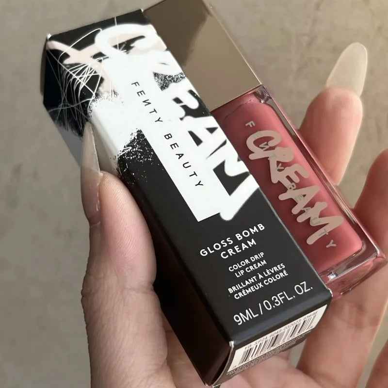 Fashionable and Fresh Fenty Beauty Lip Gloss Multi-color Shiny Transparent Liquid Lipstick Beginner Essential Lipstick Cosmetics