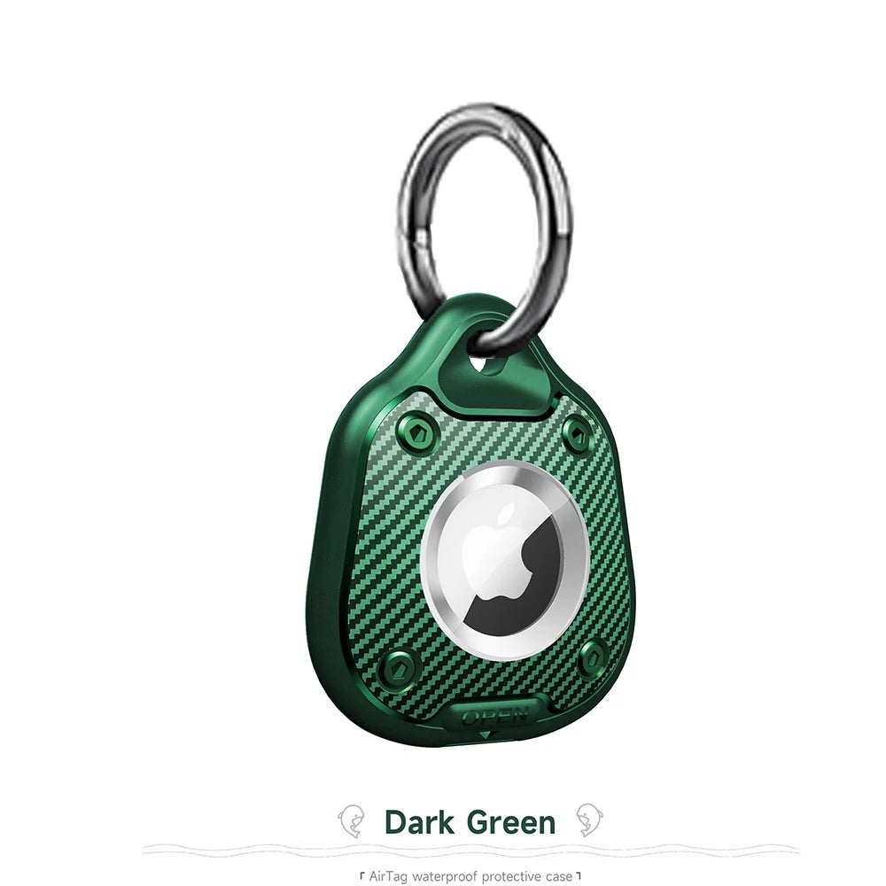 Waterproof Case for AirTag Holder Protective Case Suitable for Apple Location Tracker Airtag Key Pet Three Protection Cover