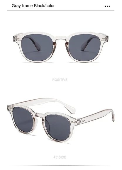 2024 New Vintage Rectangle Sunglasses Men Women Luxury Brand Designer Square Sun Glasses Fashion Men Sun Glasses Oculus UV400