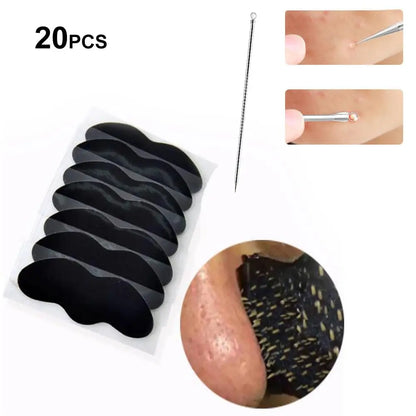 100/50/10 Pieces Of Nose Cleaning Stickers, Remove Blackheads And Acne, Deep Clean Pores, Absorb Oil And Dirt, Nose Mask Sticker