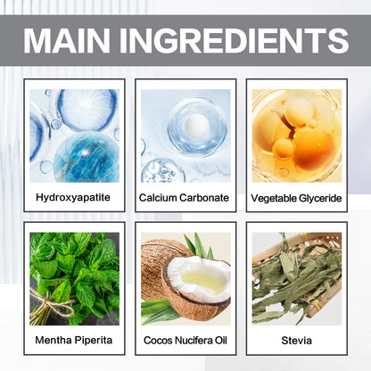 Nano Hydroxyapatite Toothpaste Remover Coffee Tea Stain Improve Bad Breath Prevent Caries Teeth Whitening Toothpaste Products